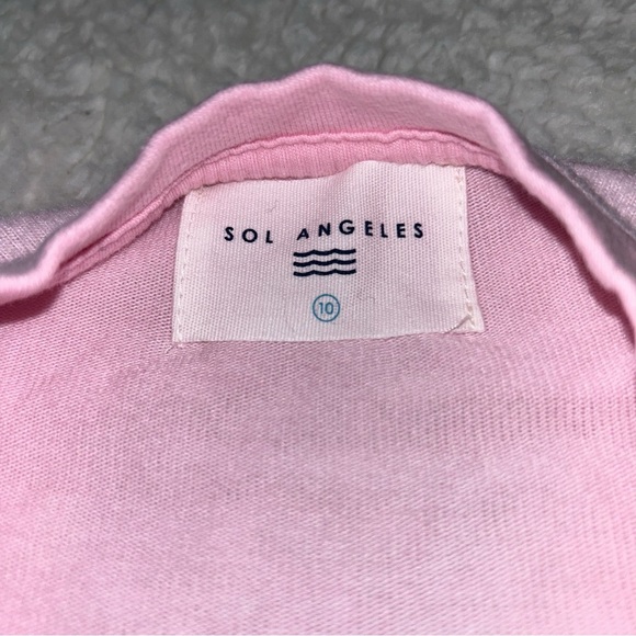 Sol Angeles Kids Waves Hacci Pullover Sweater Size 10 NEW - Picture 3 of 4